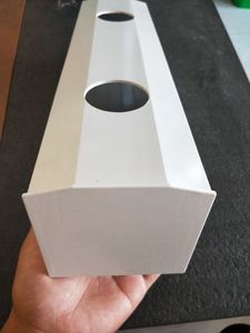 Petit et grand tube hydroponique en <span class=keywords><strong>PVC</strong></span> pour serre agricole, hangar en plastique, couverture de feuille de PC, <span class=keywords><strong>gouttière</strong></span> carrée NFT pour usage végétal, stable - Product Image 4