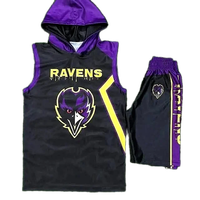 Uniforme personnalisé 7v7 avec impression par sublimation graphique du nom de l'équipe du club Ensemble d'uniformes de football 7v7 avec impression par sublimation pour jeunes