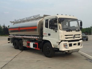 Nouveau camion de distribution d'huile haute sécurité, capacité 15000L-25000L, en alliage d'aluminium, mobile, personnalisable - Product Image 2