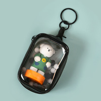 Bolsa protectora personalizada Pop Mart para muñecas de PVC, diseño Nendoroid, con forma de dumpling, para exhibición de muñecas de caja sorpresa, mini bolsa para muñecas.