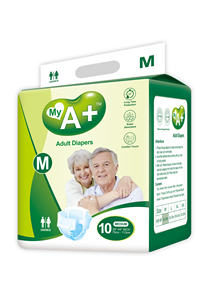 <span class=keywords><strong>Couches</strong></span> jetables <span class=keywords><strong>pour</strong></span> <span class=keywords><strong>adultes</strong></span> ERA My A+ Brand Premium, protection double anti-fuites, tissu non tissé, doux, respirant, absorption PE - Product Image 4
