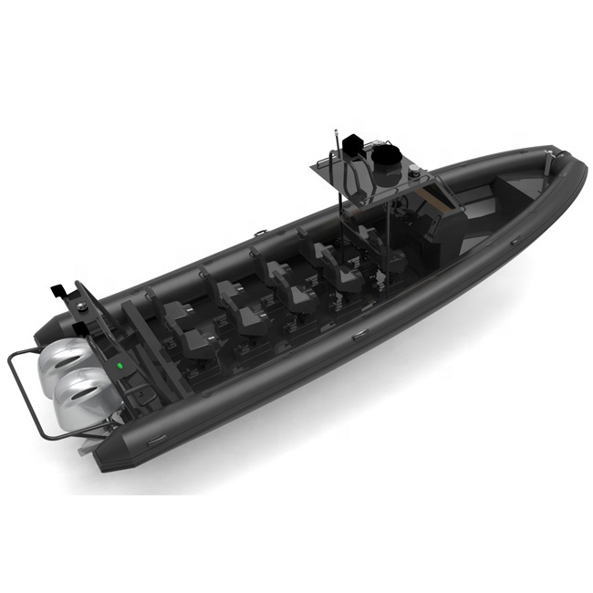 28ft Germany RHIB 860 - High Speed Aluminum RIB Boat