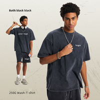 Fabricant de vêtements OEM 100% coton Streetwear ensemble short 2 pièces graphique surdimensionné délavé à l'acide ensemble short et t-shirt pour hommes