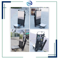 Machine d'escalade sur chenilles électrique pliable Camion d'escalier automatique Grimpeur d'escalier haut et bas