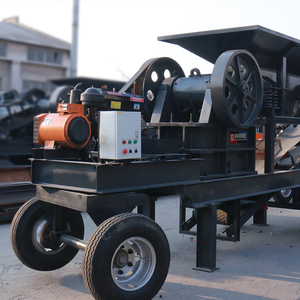 10 Tonnen pro Stunde Tragbarer Mobiler Mini-Dieselmotor-Backenbrecher für den Bergbau und Einfach zu Bedienen - Product Image 6