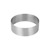 Anneau rond en acier inoxydable de qualité alimentaire, Tiramisu, mousse de gâteau, hauteur 5 cm, décor de gâteau, moule, anneau, coupe-gâteau, offre spéciale