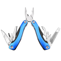 4 PCS Outdoor Survival Stainless Steel Multi tools sets hand for Christmas promotion gifts