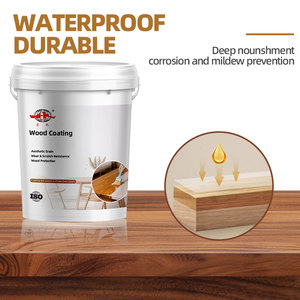 Top Grade không mùi và độ bám dính cao ngoài trời cấu trúc bằng gỗ sơn gỗ sơn cho xây dựng mạnh mẽ - Product Image 6