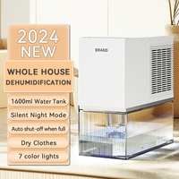 Nouveautés Tendances 2025 – Mini Déshumidificateur Intelligent Portable 1600 ml à Couleur Personnalisable pour Maison, Chambre et Placard