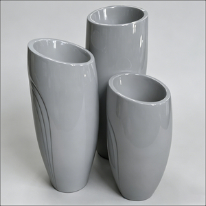 Vases à fleurs en or rose de luxe, vases métalliques brillants pour la décoration de mariage, élégant support de pot de fleurs de table, cadeau - Product Image 3
