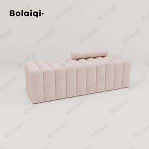 BOLAIQI Juego Completo de Muebles para Salón de Belleza en Oro Rosa con Unidades de Lavado y Silla de Champú para Talleres y Salones de Belleza - Product Image 5