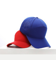 Casquette de sport de course à pied 7 panneaux non structurée de haute qualité de style européen et américain Casquette de baseball de camping-car à séchage rapide pour hommes