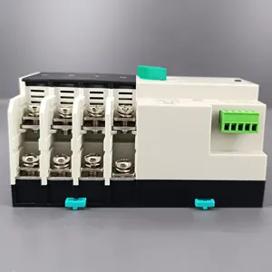 BRH5 125 4P 100A PC ATS fuente de alimentación dual interruptores de cambio automático manual fuente de alimentación doble interruptor de transferencia automática