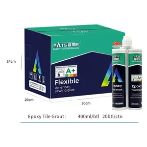 Perlindungan lingkungan Cina dengan kaya warna 2 bagian pengisi celah Sealant porselen Epoxy ubin Grout