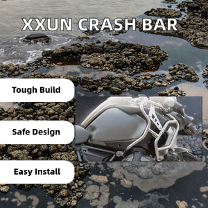 XXUN Nouvelle barre de protection supérieure rotative en acier inoxydable, garde-boue de réservoir de moteur, pare-chocs pour R1250GS Adventure 2018-2024 - Product Image 4