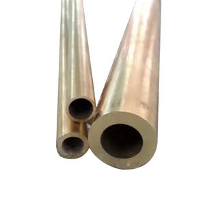 Tube rond en cuivre rouge de qualité supérieure de 6 mm, 8 mm, 10 mm de diamètre différent pour usage industriel - Product Image 1