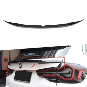 Bmw Rear Spoiler Glossy <b>Black</b> Abs <b>Wing</b> Shaped For X3 G01 2018-2024 Adhesive Installation - Product Image 1