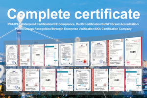 Amplíe la distancia de red KuWFi 2km de largo alcance 3km Puente <span class=keywords><strong>Wifi</strong></span> al aire libre 5,8g Cpe inalámbrico 900Mbps Puente Ethernet inalámbrico - Product Image 6