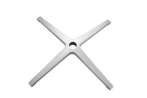 כסא משרדי סיבוב עם סגסוגת אלומיניום נוחה בסיס מודרני לאונג בר ריהוט עם ארבע רגליים טופר - Product Image 2