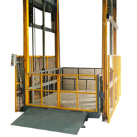 Elevador de Carga Vertical Hidráulico Eléctrico con Control Remoto Personalizado para Almacén, de 500 kg a 5 Toneladas