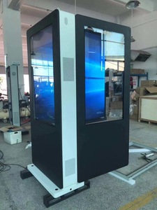 Kiosco de señalización digital, reproductor de publicidad exterior de 75 pulgadas, pantalla LCD de doble cara, tótem Vertical impermeable, LCD para exteriores de 3000NITs - Product Image 3