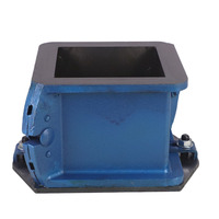 Moule à cubes en béton 150 mm tout acier, moule d'essai résistant à l'usure, outil de test pour la résistance à la compression en laboratoire