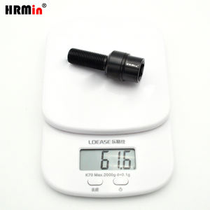 HRMin Nouveau boulon de roue <span class=keywords><strong>antivol</strong></span> en titane Gr5 avec rondelle flottante noire M14*1.5*30mm pour voiture de course <span class=keywords><strong>Porsche</strong></span> - Product Image 4