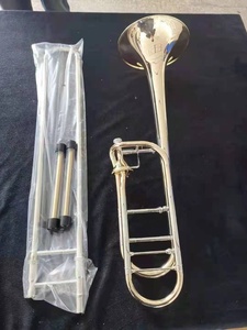 Professionnel Bb/F ton Thayer Vannes/piston <span class=keywords><strong>Trombone</strong></span> avec or cloche en laiton (JTB-190) - Product Image 2
