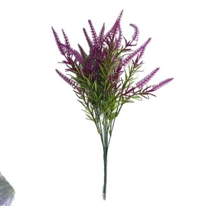 Bouquet de lavande artificielle Ruyin, violet, 10cm-30cm, fleurs en plastique pour décorations intérieures et extérieures - Product Image 4