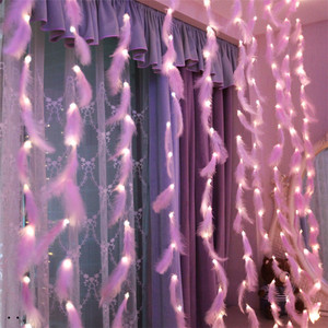 Christmas Tree <strong>Fairies</strong> Warm <strong>White</strong> <strong>pink</strong> <strong>White</strong> Room Home Night Bedroom DIY New Year Santa Crismas Flower String Curtain Light - Product Image 1