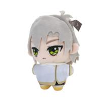 Poupée en peluche personnalisée avec yeux brodés, figurine de dessin animé, personnage d'anime sur mesure, poupée douce de taille personnalisée