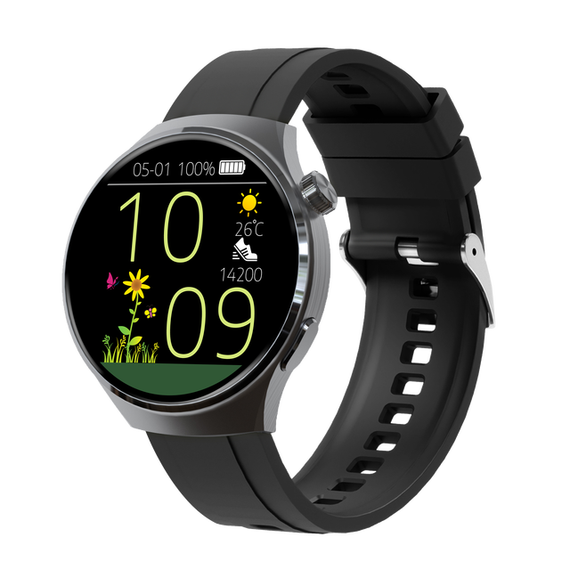 V19Z Bluetooth Smart Watch Adults Bluetooth Call Smartwatch H Band App 1.39-inch TFT HD Resolution 360*360 Black Champagne Gold