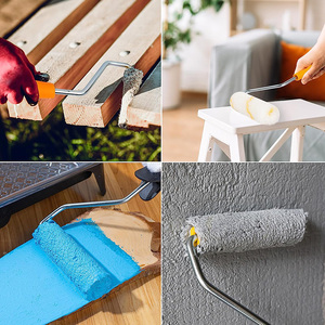 Recharge de <span class=keywords><strong>mini</strong></span>-<span class=keywords><strong>rouleau</strong></span> de haute qualité Recharge de <span class=keywords><strong>rouleau</strong></span> de <span class=keywords><strong>peinture</strong></span> murale en <span class=keywords><strong>acrylique</strong></span> et polyester et microfibre <span class=keywords><strong>Mini</strong></span> <span class=keywords><strong>rouleau</strong></span> de <span class=keywords><strong>peinture</strong></span> - Product Image 3