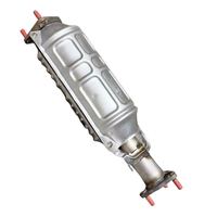 Convertidor Catalítico Trivalente de Acero Montado en la Parte Trasera para Accord de 7ª Generación 2.4L 2003-2007 Euro III Alta Calidad 1 Año de Garantía