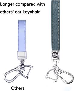 Porte-clés décoratif universel pour clés de voiture, avec logo diamanté en relief, design créatif et personnalisé, style tendance, vente en gros - Product Image 6