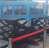 Plateforme élévatrice à chaîne rigide robuste pour véhicules automobiles, table élévatrice électrique à faible profondeur pour parking et atelier