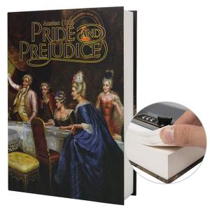 Coffre-fort dissimulé Alice en forme de livre avec serrure à clé et compartiment secret pour documents - Product Image 6