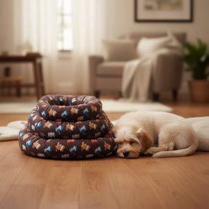 Set di Tre Letti per Animali Domestici Imbottiti in Cotone YM1266 - Product Image 3