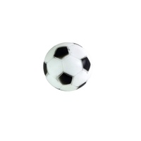 Yommy YM0865 Jouet interactif pour chien en vinyle moyen, en forme de ballon de football, pour l'intérieur et l'extérieur, 7,5 cm