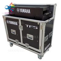 Console de mixage professionnelle personnalisée, étui hydraulique, étui de transport rabattable pour Yamaha TF5, étuis à outils