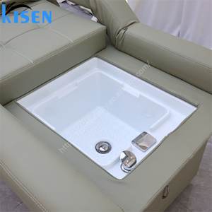 KISEN-Champú eléctrico para salón de peluquería, silla de lavado de pelo, cama de <span class=keywords><strong>masaje</strong></span> de espalda, cuenco de pedicura y lavado de cabeza - Product Image 3