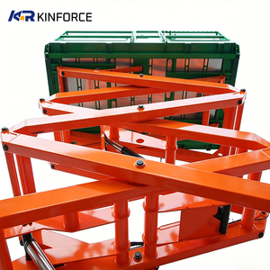 Plateforme élévatrice <span class=keywords><strong>mobile</strong></span> tout-terrain à ciseaux certifiée CE, plateforme de levage robuste pour les opérations d'ingénierie - Product Image 5