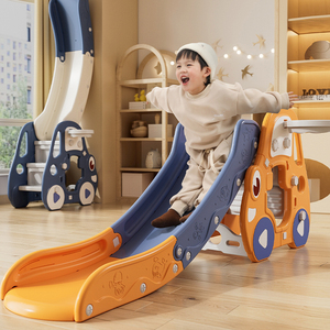 Đồ chơi cầu trượt trong nhà hình xe hơi nhỏ MIGO Bear dành cho trẻ nhỏ, thiết bị vui chơi trong nhà, đồ chơi trượt nhựa cho bé - Product Image 1