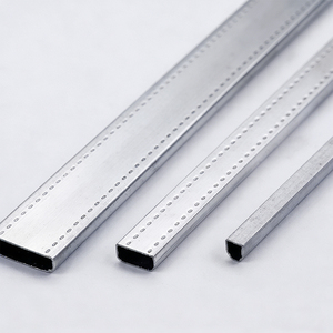 Barre d'espacement en aluminium à bord chaud, profilé creux en aluminium pour verre isolant, pour unités de fenêtres et de portes à <span class=keywords><strong>double</strong></span> <span class=keywords><strong>vitrage</strong></span> - Product Image 2