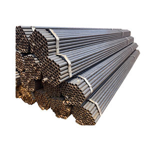 Perfiles de acero de sección hueca 30mm Tabla de tamaños de tubo redondo soldado <span class=keywords><strong>ASTM</strong></span> A53 ERW Tubería de acero al carbono - Product Image 1