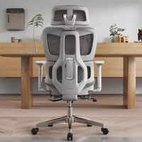 Chaise de bureau ergonomique avec repose-pieds, design confortable et fonctionnel pour une utilisation au bureau, avec accoudoirs 4D, chaise de jeu