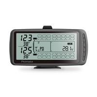 Système de capteurs TPMS universel pour camions 433 MHz, installation facile, 12 roues, capteur de pression des pneus pour camions