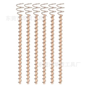 Gardening Plant Support Stakes Bronze Spiral Metal 6Pcs With 3 <b>Small</b> <b>Tools</b> For Home Gardening - Product Image 5