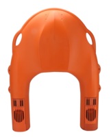 Bouée de sauvetage électrique intelligente, bateau flottant, bouée de sauvetage remorquable, matériau HDPE, couleur orange, capacité de charge de 2200 lb