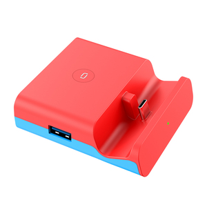 USB tipo c teléfono puerto de carga del muelle del <span class=keywords><strong>cargador</strong></span> estación <span class=keywords><strong>para</strong></span> <span class=keywords><strong>Nintendo</strong></span> interruptor consola teléfono Móvil-blanco - Product Image 2